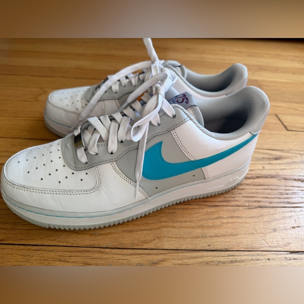 Nike Air Force 1 ‘07 LV8 NBA 75th Anniversary Men’s Size 11 - Picture 10 of 11